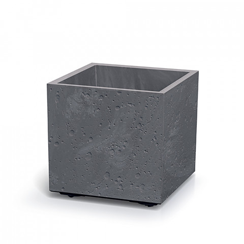 Hranatý květináč - SIERRA SQUARE BETON marengo