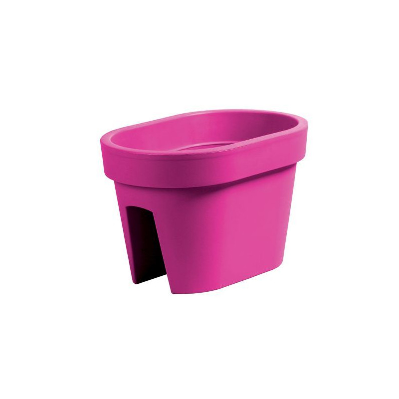 Truhlík na zábradlí - Lofly 40 fuchsia